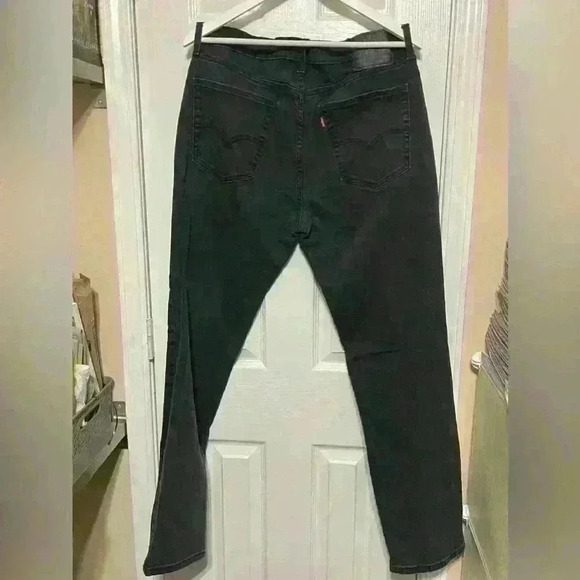 Levi’s Men’s Black Jeans Sz 36X34 - Picture 2 of 3